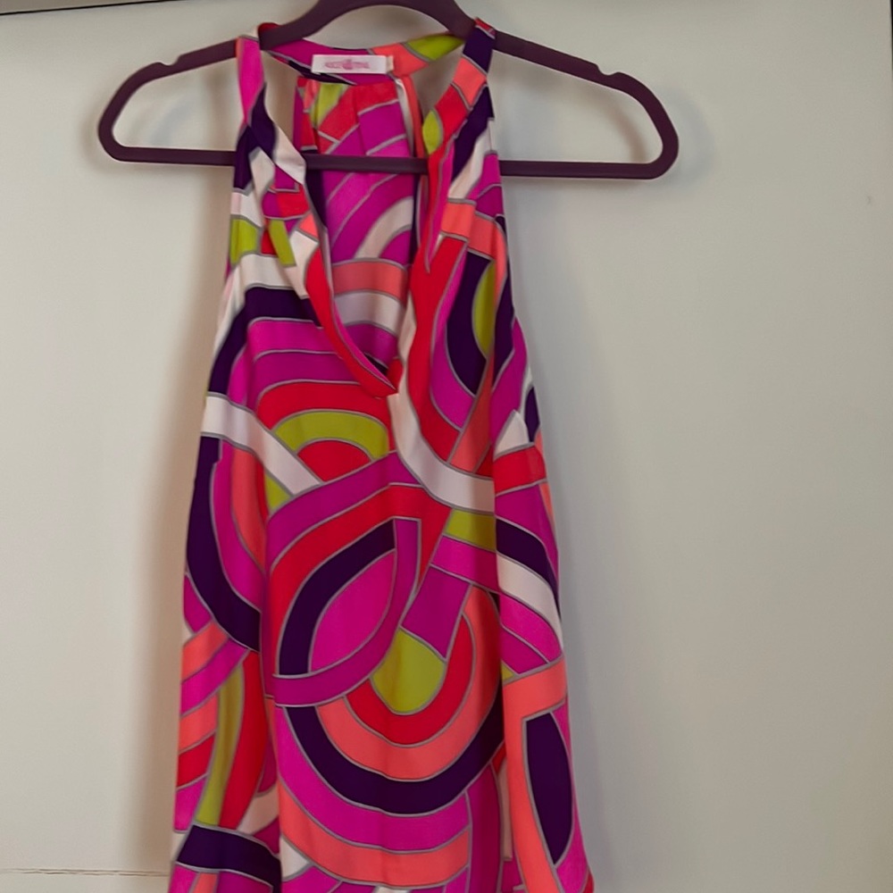 Alice &Trixie top M bright colors summer